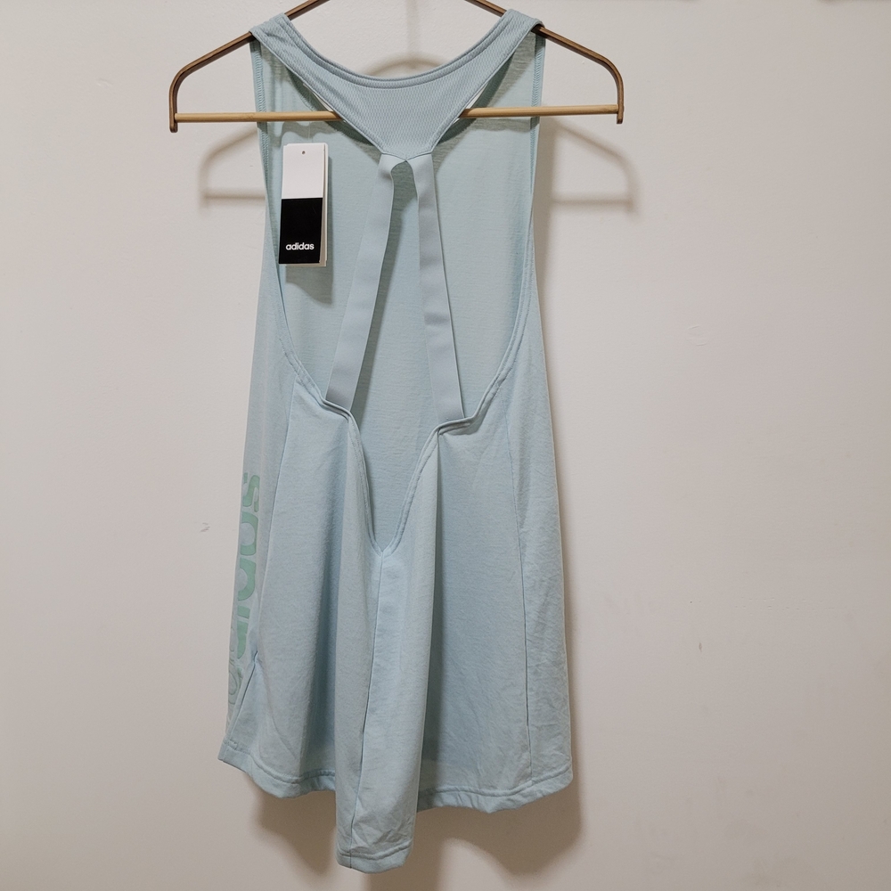 New Adidas D2M Tank Tunic Top